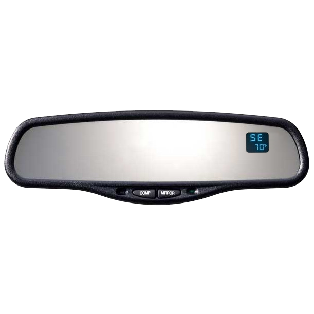 Gentex Auto-Dimming Mirror with Compass & Temp