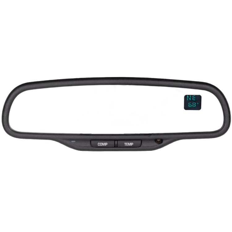 Gentex Auto-Dimming Mirror with Compass & Temp (Large Body)
