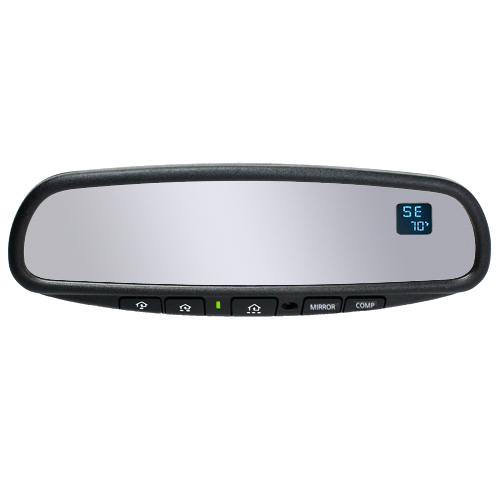 Gentex Auto-Dimming Mirror with HomeLink®, Compass & Temp