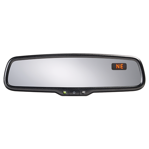 Gentex Auto-Dimming Mirror with Compass (Orange)