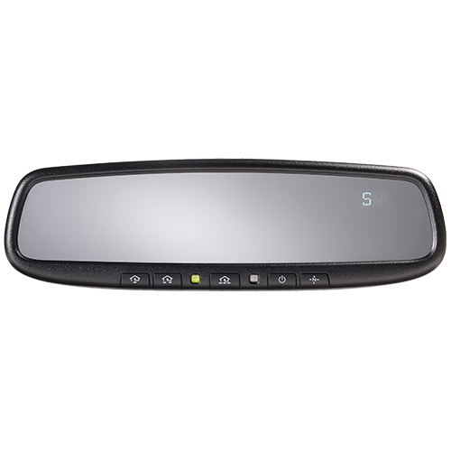Gentex Auto-Dimming Mirror with HomeLink® & Hidden Compass